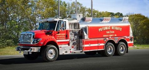 Tanker 7: 2013 International Workstar 3500 Gallon Eliptical Water Tanker.